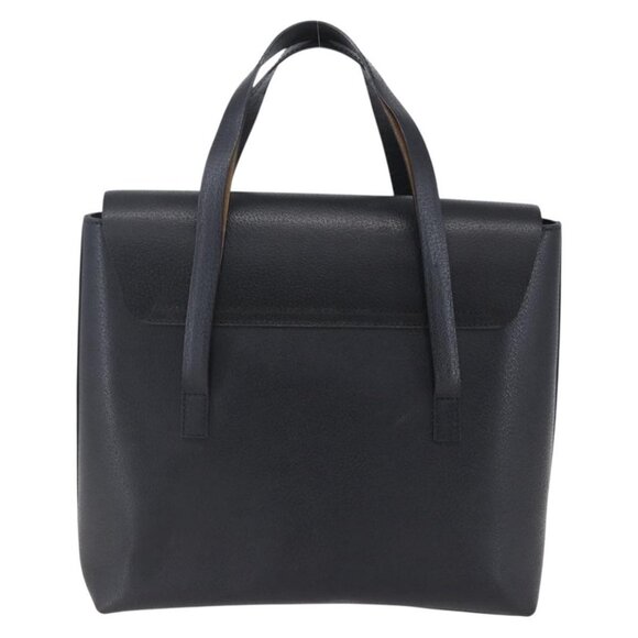 GUCCI Hand Bag Leather Outlet Black Auth ep11833 - Picture 3 of 16